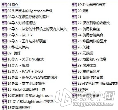 Lightroom 4 基础到进阶精讲教程高清【中文字幕】  灵感中国网 www.lingganchina.com