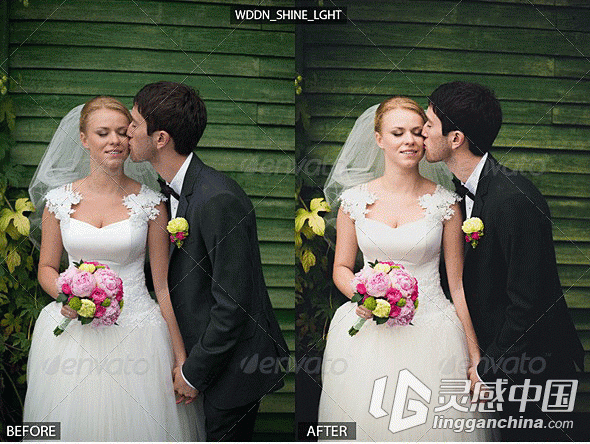 婚庆lightroom预设professional wedding presets  灵感中国网 www.lingganchina.com