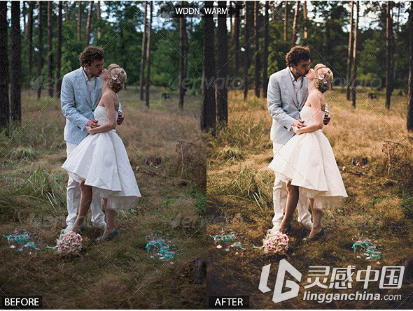 婚庆lightroom预设professional wedding presets  灵感中国网 www.lingganchina.com