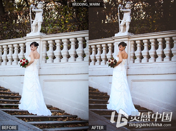 9套专业婚礼Lightroom预设 9 Pro Wedding Presets  灵感中国网 www.lingganchina.com