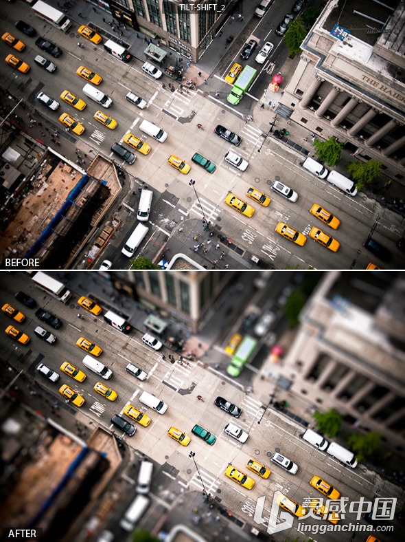 7 Pro Tilt-Shift Presets Lightroom预置Lightroom presets  灵感中国网 www.lingganchina.com