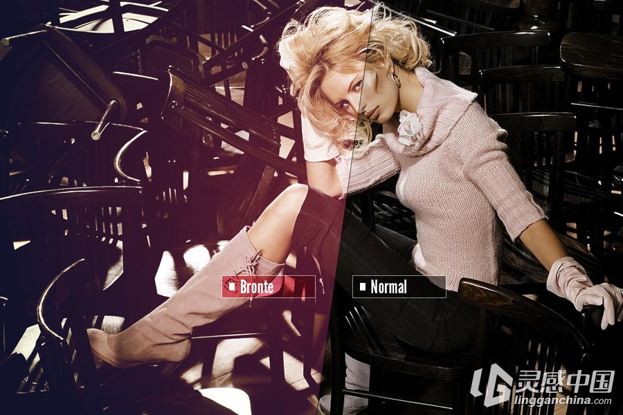 50款欧美高端时尚摄影后期调色PS动作Fashion - Photoshop Actions [BUNDLE]  灵感中国网 www.lingganchina.com