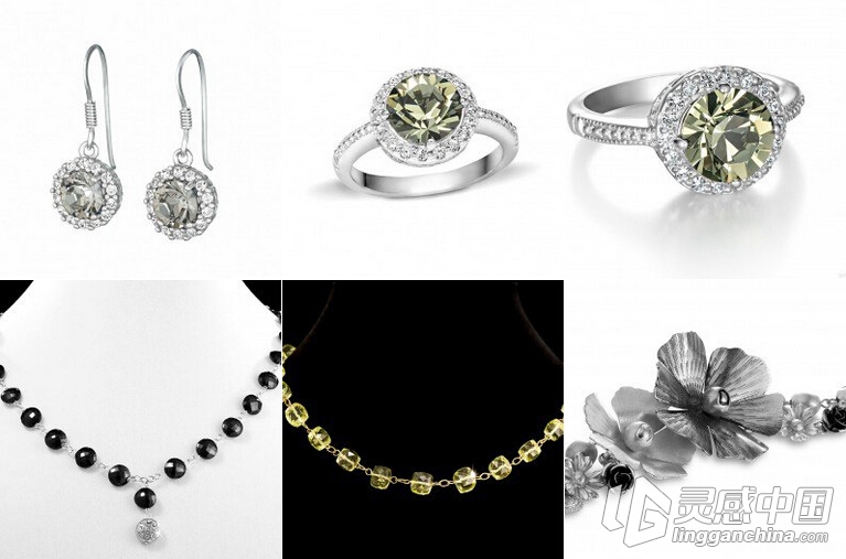 专业珠宝摄影及后期润饰课程全集 Expert Jewelry Photography Course (Bundle)  灵感中国网 www.lingganchina.com