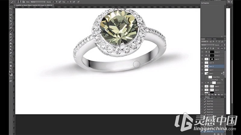 专业珠宝摄影及后期润饰课程全集 Expert Jewelry Photography Course (Bundle)  灵感中国网 www.lingganchina.com