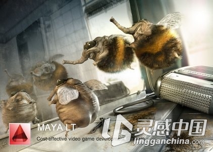 Autodesk MAYA LT 2015 SP2 Win-Mac包含苹果版本  灵感中国网 www.lingganchina.com