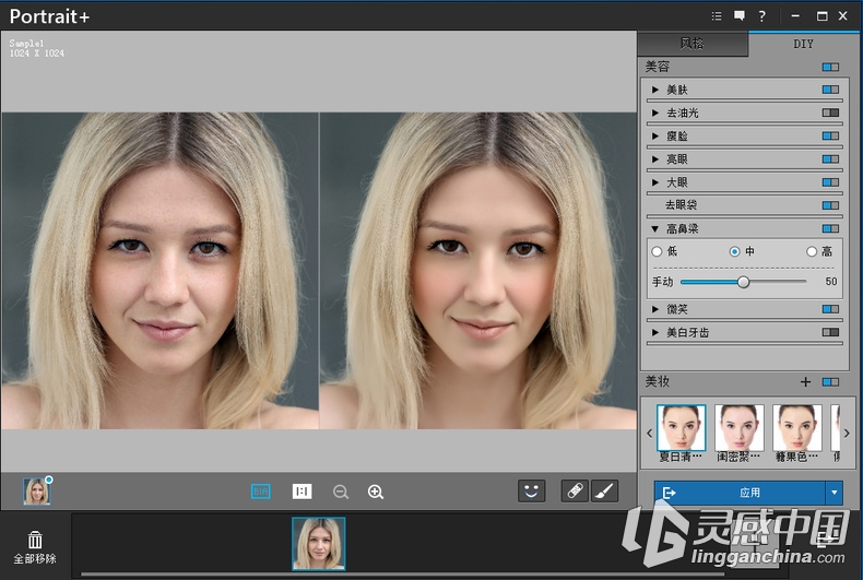 ArcSoft Portrait+for Mac 3.0.10058中文版  灵感中国网 www.lingganchina.com