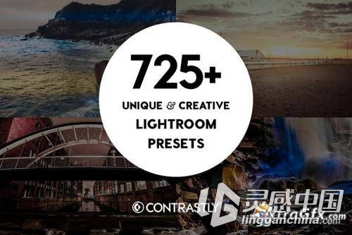 23套精品Lightroom预设合集共725个 725+ Pro Lightroom Presets Bundle  灵感中国网 www.lingganchina.com