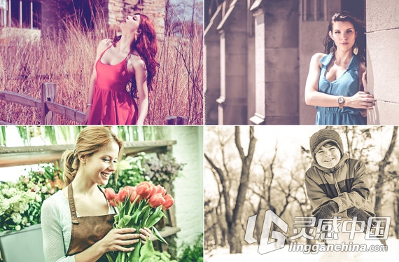 40复古的Lightroom预设 40 Premium Retro Photography Lightroom Presets  灵感中国网 www.lingganchina.com