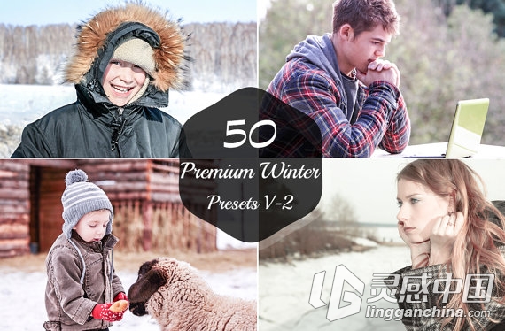 50冬季Lightroom预设 50 Premium Winter Lightroom Presets V-2  灵感中国网 www.lingganchina.com