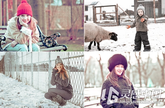 50冬季Lightroom预设 50 Premium Winter Lightroom Presets V-2  灵感中国网 www.lingganchina.com