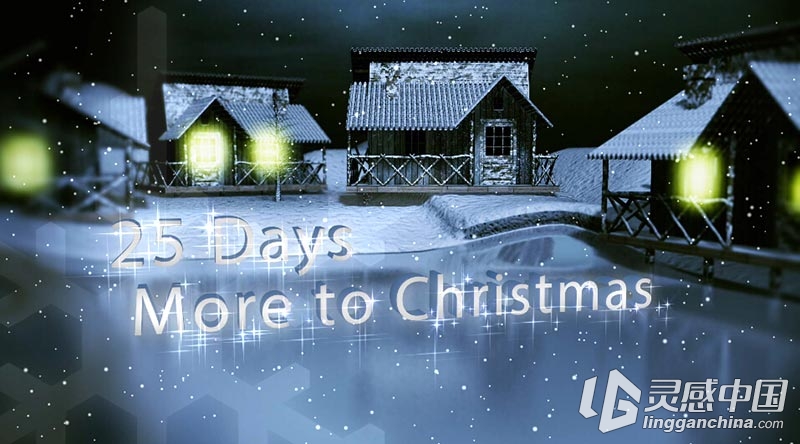 4组圣诞节主题的AE模板 Videohive Christmas Special Pack  灵感中国网 www.lingganchina.com