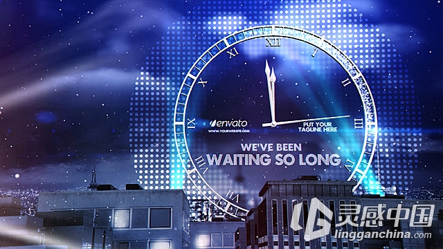 新年倒计时AE模板 Videohive New Year Eve Countdown  灵感中国网 www.lingganchina.com