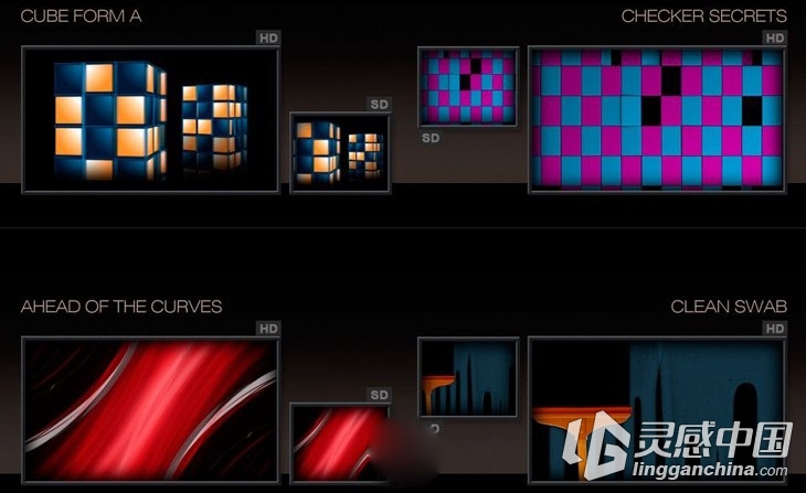 DJ视频转场特效视频素材合辑Vol.2 Animated Wipes &amp; Transitions Collection 2  灵感中国网 www.lingganchina.com