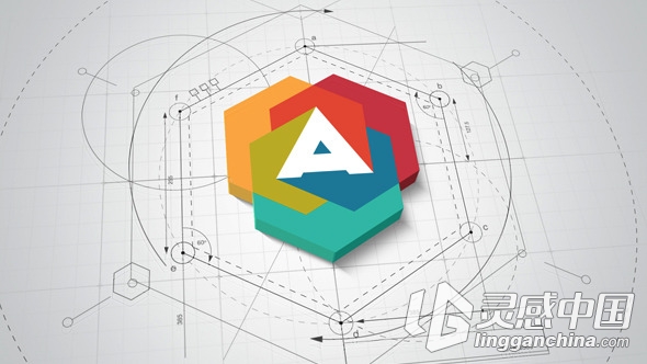 建筑设计Logo演绎动画AE模板 Videohive Architect Logo Reveal  灵感中国网 www.lingganchina.com