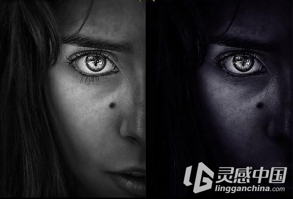 黑暗系HDR PS调色动作 Dark HDR Photoshop Action  灵感中国网 www.lingganchina.com