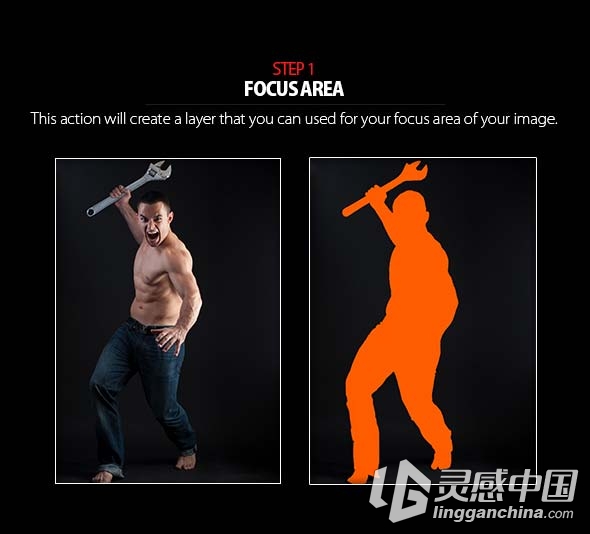 超酷火焰火苗烟雾PS动作 Real Burn Photoshop Action(附视频教程)  灵感中国网 www.lingganchina.com