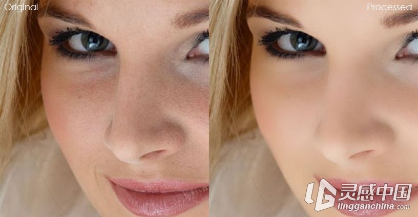 50组高级皮肤润饰LR预设 50 Most Advanced Skin Retouching  灵感中国网 www.lingganchina.com