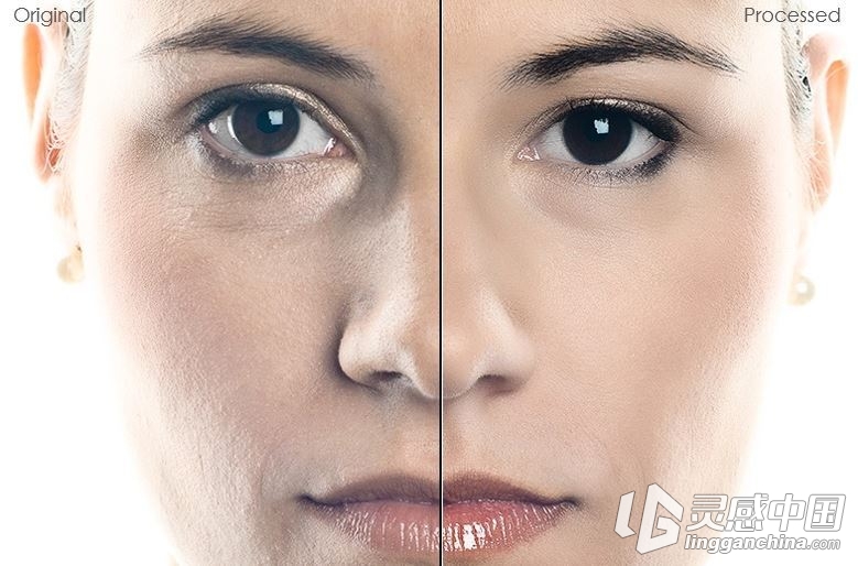 50组高级皮肤润饰LR预设 50 Most Advanced Skin Retouching  灵感中国网 www.lingganchina.com