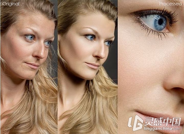 50组高级皮肤润饰LR预设 50 Most Advanced Skin Retouching  灵感中国网 www.lingganchina.com