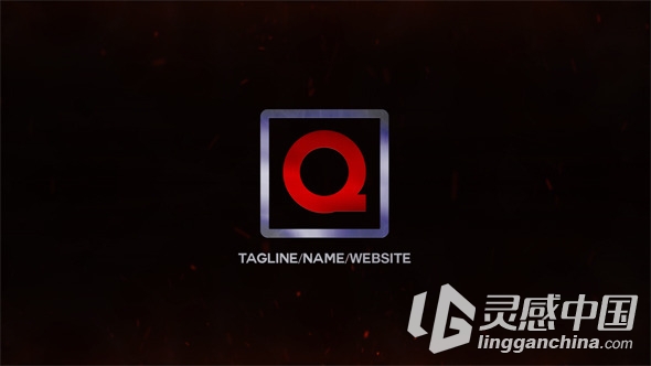 粒子火焰Logo演绎动画AE模板 Videohive Flame Logo  灵感中国网 www.lingganchina.com