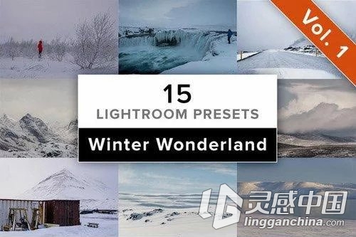 冬季仙境风景Lightroom预设  灵感中国网 www.lingganchina.com