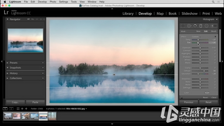 Lightroom 6和Lightroom CC入门及提高教程  灵感中国网 www.lingganchina.com