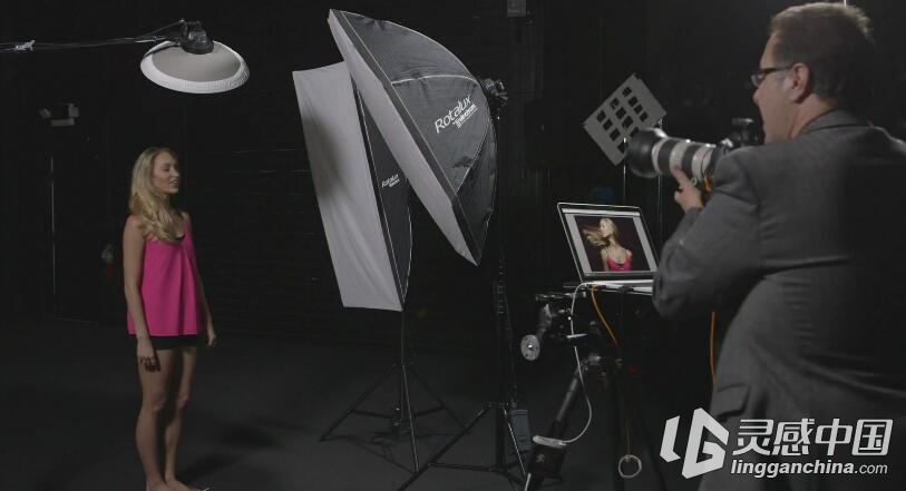 Scott Kelby 使用Elinchrom ELB 400人像婚纱摄影布光教程  灵感中国网 www.lingganchina.com