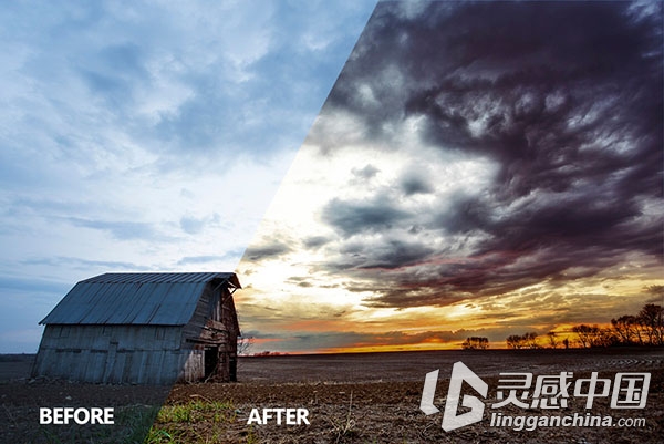 50专业HDR人像风景Lightroom预设收集50 HQ Premium HDR Lightroom Preset Collection  灵感中国网 www.lingganchina.com