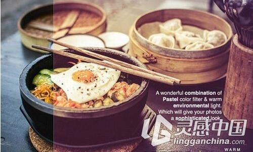 50款美食静物胶片Lightroom预设 Food Lightroom Presets  灵感中国网 www.lingganchina.com