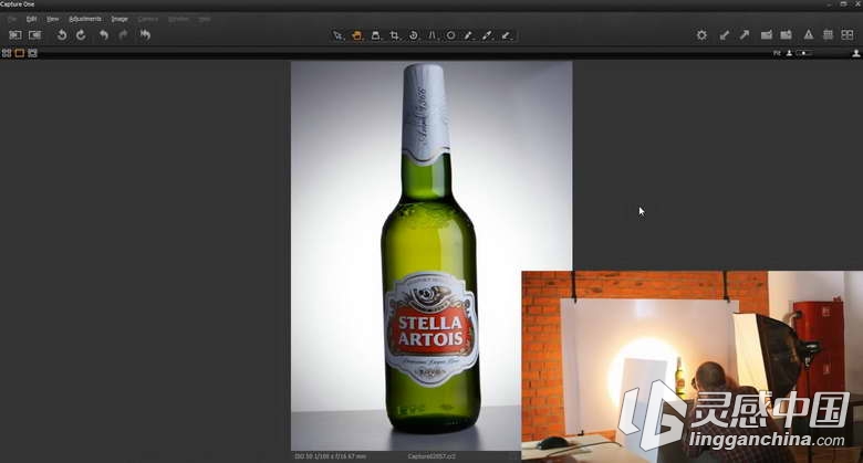 商业啤酒摄影及后期精修制作完全指南视频教程  灵感中国网 www.lingganchina.com