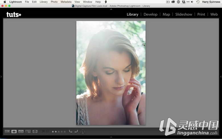 Lightroom电影图像色彩制作视频教程  灵感中国网 www.lingganchina.com