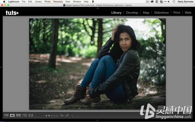 Lightroom电影图像色彩制作视频教程  灵感中国网 www.lingganchina.com