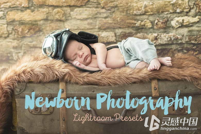 新生儿婴儿后期奶油梦幻色调Lightroom预设 Newborn Lightroom Presets  灵感中国网 www.lingganchina.com