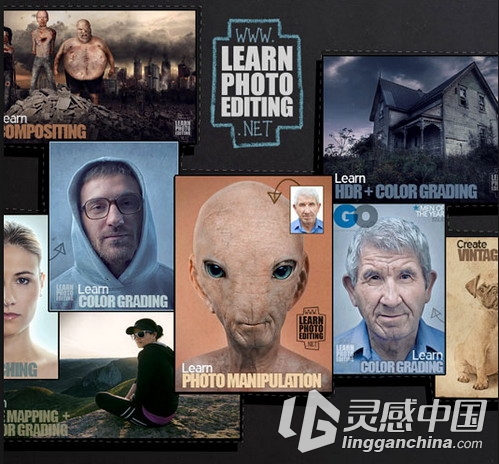 Learn PhotoEditing 22个摄影教程与Photoshop后期教程合集  灵感中国网 www.lingganchina.com