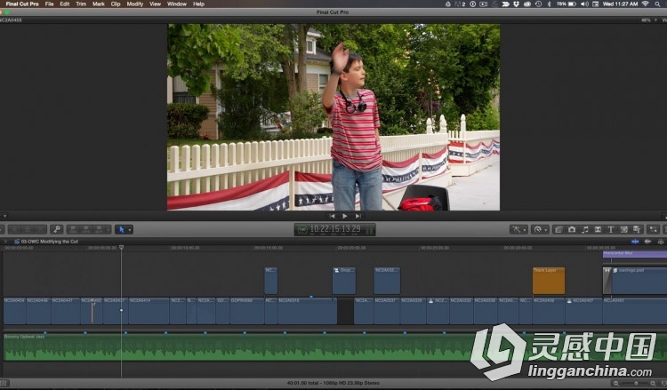 Final Cut Pro X商业剪辑技巧视频教程Ripple Training Commercial Editing Techniques  灵感中国网 www.lingganchina.com