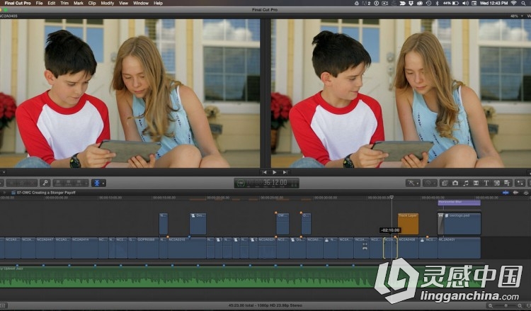 Final Cut Pro X商业剪辑技巧视频教程Ripple Training Commercial Editing Techniques  灵感中国网 www.lingganchina.com