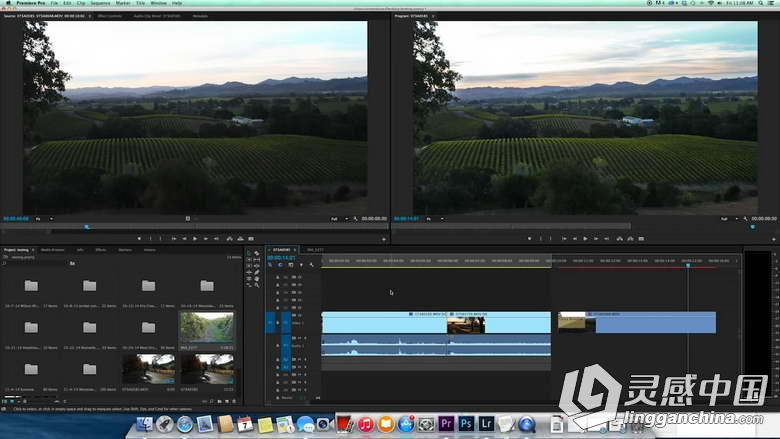Final Cut Pro到Premiere顺利过渡技术视频教程  灵感中国网 www.lingganchina.com