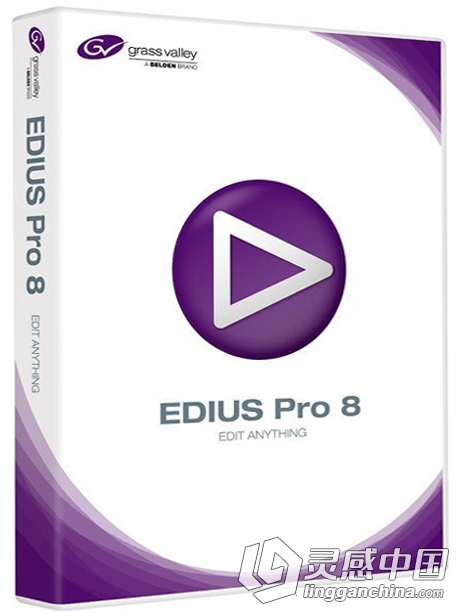 EDIUS视频剪辑软件V8.1.188版 Grass Valley EDIUS Pro 8.1 Build 188  灵感中国网 www.lingganchina.com