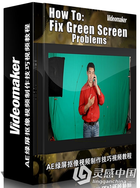 AE绿屏抠像视频制作技巧视频教程 How To: Fix Green Screen Problems  灵感中国网 www.lingganchina.com