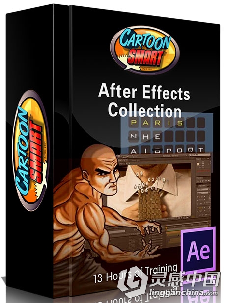 AE超经典技术培训视频教程 CartoonSmart Classics The After Effects Collection  灵感中国网 www.lingganchina.com