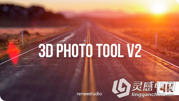 三维照片特效动画AE模板V2版 Videohive 3D Photo Tool V2  灵感中国网 www.lingganchina.com