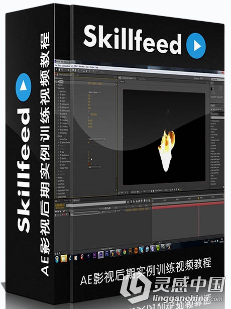 AE影视后期实例训练视频教程 Skillfeed After Effects Tricks  灵感中国网 www.lingganchina.com