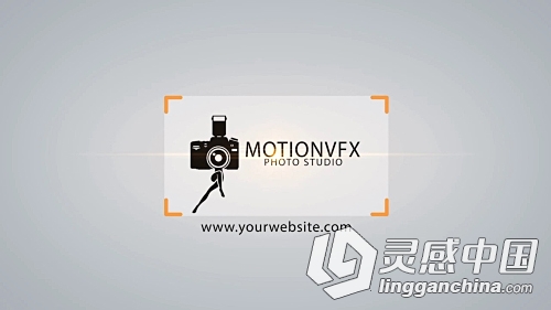 放大搜索相框相片展示动画AE模板 MotionVFX Photo Frame Logo  灵感中国网 www.lingganchina.com