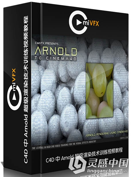 C4D中Arnold超级渲染技术训练视频教程 cmiVFX Arnold To Cinema 4D  灵感中国网 www.lingganchina.com