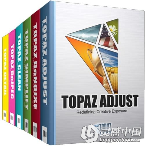 Topaz插件合集 for Mac PS插件滤镜合集 （支持10.11）Topaz Plug-ins Bundle for PS  灵感中国网 www.lingganchina.com