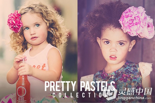 欧美75美金漂亮粉彩Lr预设合集Pretty Pastels Lightroom Presets  灵感中国网 www.lingganchina.com