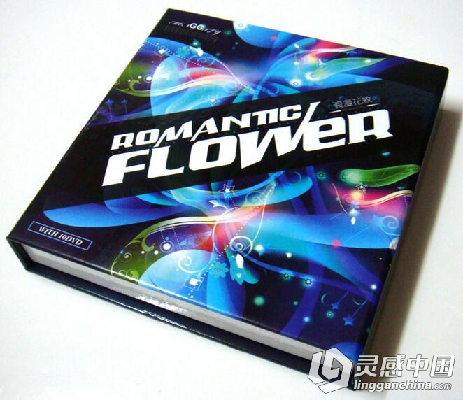 LGC21 浪漫花纹ROMANTIC FLOWER 最新矢量花纹素材图库图库 10DVD  灵感中国网 www.lingganchina.com