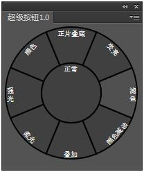 D_BLEND超级混合模式按钮小面板1.0中文版 支持PS CC2015.5.1  灵感中国网 www.lingganchina.com