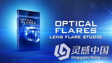 AE镜头光晕耀斑光效插件 Optical Flares 1.3.5 for Mac  灵感中国网 www.lingganchina.com