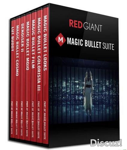 Red Giant红巨星调色插件套装AE插件 Magic Bullet Suite v12.1.6 for Mac  灵感中国网 www.lingganchina.com